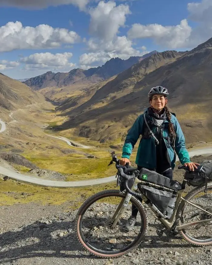 The road that fades into Lares suggests a long route with constantly changing terrain.